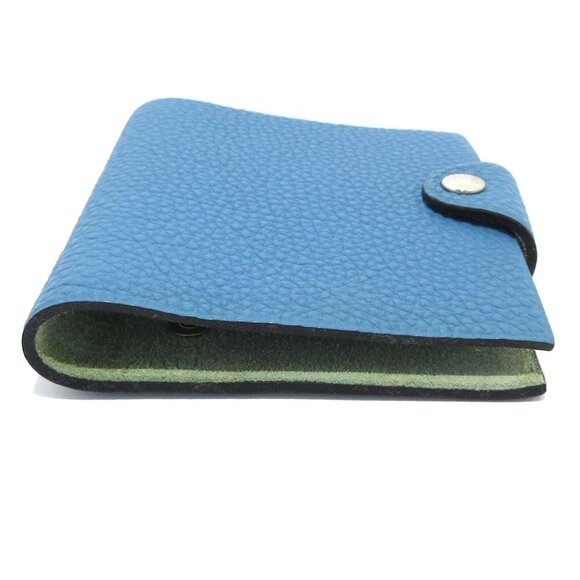 HERMES Ulysse Mini Blue Jean Togo Square I Agenda 217-081025 - Picture 4 of 10